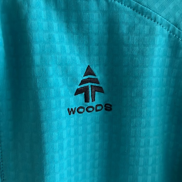 Woods Technical Zip Up, Blue - Picture 2 of 4